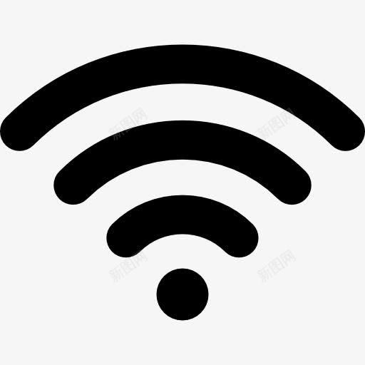 WiFi图标png_新图网 https://ixintu.com WIFI图案 互联网 多媒体 接口 无线WIFI 标志 计算机技术 连接