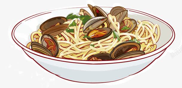 花甲面条矢量图ai免抠素材_新图网 https://ixintu.com 意大利面 美食 通心面 面条 矢量图