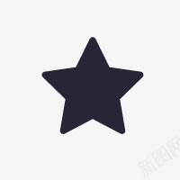 收藏五角星星星图标png_新图网 https://ixintu.com 五角星 图标 收藏 星星 正五角星 装饰 设计元素 马赛克星星