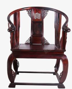 老红木快板中国传统纯正红酸枝椅高清图片