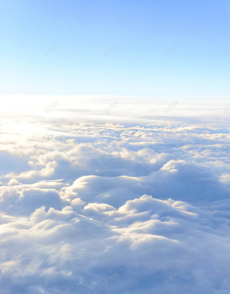 白色天空云上jpg设计背景_新图网 https://ixintu.com 云上 天空 白色 素材