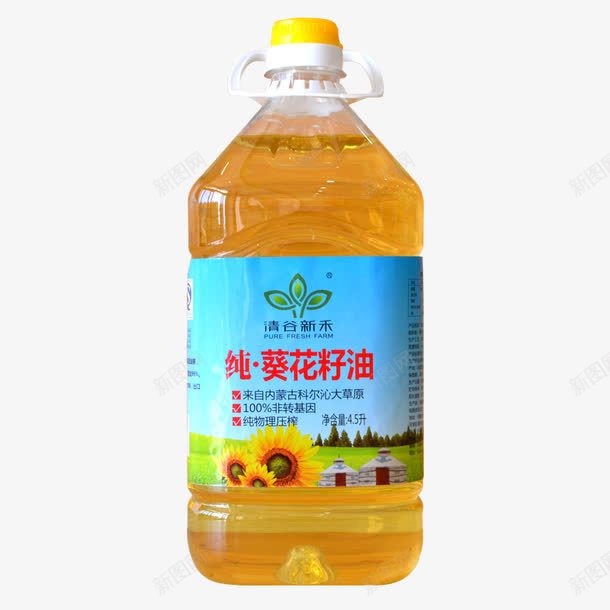 葵花籽油png免抠素材_新图网 https://ixintu.com 副食品 米面粮油 葵花籽油 调味油 食用油