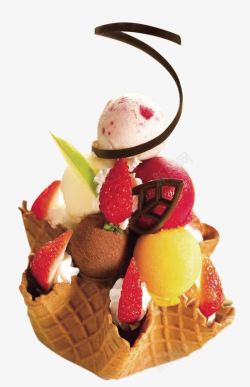 手绘饮料饮料素描冰淇淋甜素材