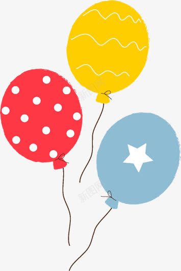 漫画气球服装海报png免抠素材_新图网 https://ixintu.com 服装 气球 海报 漫画 设计
