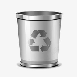 金属垃圾垃圾回收金属垃圾篓高清图片