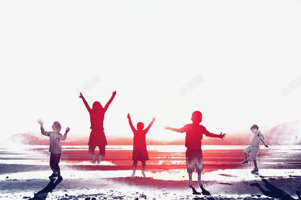 跳跃的儿童png免抠素材_新图网 https://ixintu.com 假日度假 年轻人 幸福开心 游玩 聚会 青春