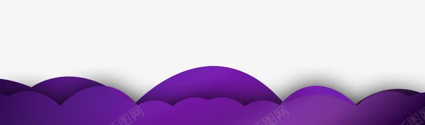 紫色云朵png免抠素材_新图网 https://ixintu.com 渐变 紫色云霞 背景 背景元素 透明PNG
