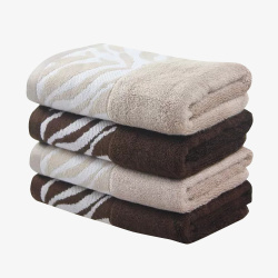 家纺褶皱毛巾家居纺织品竹纤维毛巾高清图片
