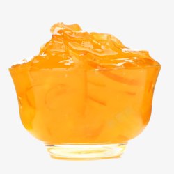 碗和蜂蜜碗里的蜂蜜柚子果肉高清图片