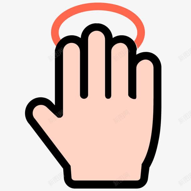 图标手指点击png_新图网 https://ixintu.com icon 动动手指 图标 手势 手指 抓手 点击 点击的手 箭头 鼠标
