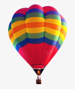 彩色热气球实物素材