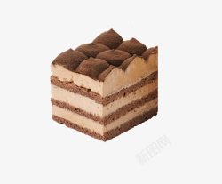欧式生日蛋糕提拉米苏高清图片
