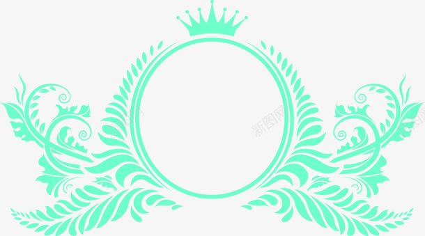 绿色皇冠婚礼logo片图标png_新图网 https://ixintu.com logo 图片 婚礼 皇冠 素材 绿色
