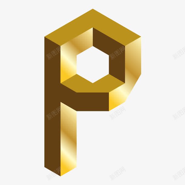 金色c4d英文字母P立体艺术字png免抠素材_新图网 https://ixintu.com 3D立体效果 c4d立体艺术字 三维立体字母 广告字体 海报字体 立体字母 立体方块字母 艺术字 英文字母P 金色C4D立体字母