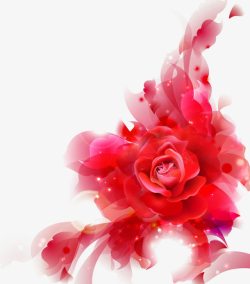 梦幻红色花朵背景图片梦幻玫瑰高清图片