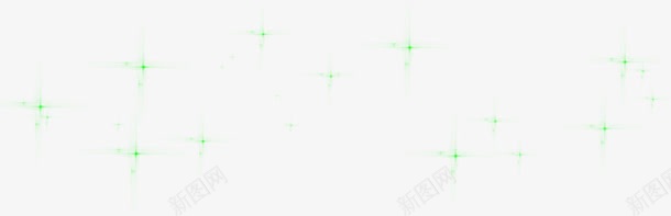 绿色斑点星光png免抠素材_新图网 https://ixintu.com 光效 光晕 光线 射灯 射线 高科技