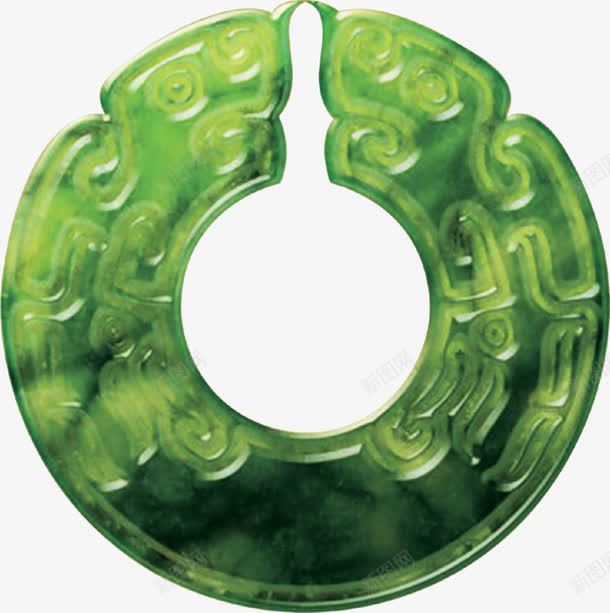 绿色玉石装饰png免抠素材_新图网 https://ixintu.com 玉石 绿色 装饰