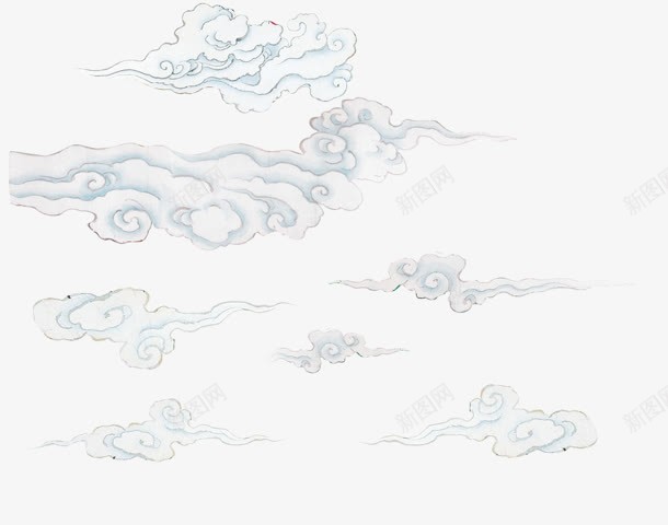 古典艺术云纹祥云png免抠素材_新图网 https://ixintu.com 古典 祥云 艺术 设计