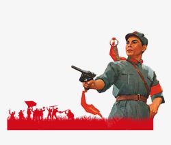 抗日军人红军人物高清图片