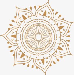 曼陀罗手绘服装花纹曼陀罗高清图片