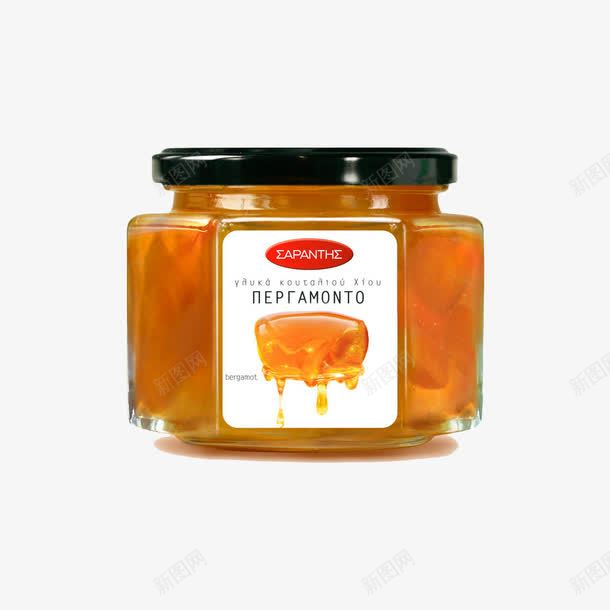 蜂蜜酱罐头png免抠素材_新图网 https://ixintu.com 玻璃罐 甜品 美食 蜂蜜 调料 面包酱