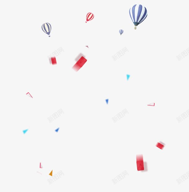 漂浮气球漂浮红包png免抠素材_新图网 https://ixintu.com 气球 漂浮素材 漂浮红包