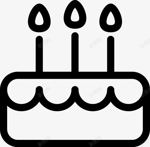 生日蛋糕图标元素png_新图网 https://ixintu.com 生日蛋糕 生日蛋糕元素 蛋糕元素 蛋糕图标