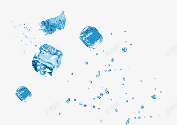 冰块png免抠素材_新图网 https://ixintu.com 冰块素材 冰山 冰点价 模型 结冰