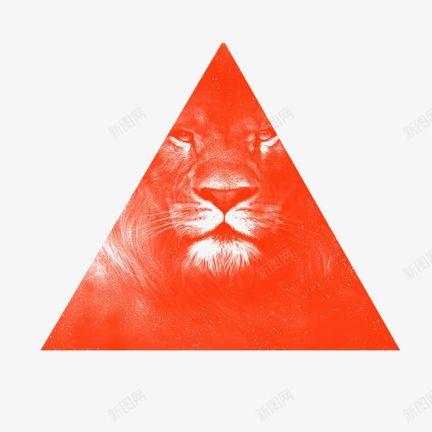 红色白色图案正三角形png免抠素材_新图网 https://ixintu.com 一个三角形 三角型 几何图形 大红 正三角形 白色 等边三角形 花纹 锐角三角形
