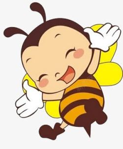 可爱乐器类蜜蜂高清图片