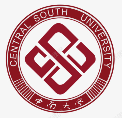 中南大学红色图标图标