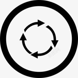 metrize箭头循环符号一圈图标高清图片