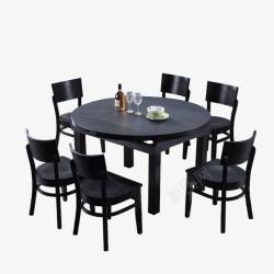 奶茶店桌椅组合餐桌椅组合吃饭桌子高清图片