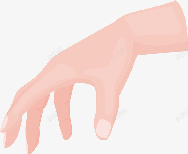 手势抓取动作卡通png免抠素材_新图网 https://ixintu.com 伸食指 创意 卡通 工作 手势抓取动作 手语 指引 指示 竖大拇指 设计