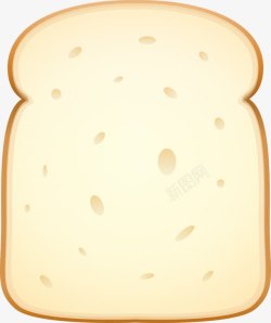 矢量面包早餐带毛孔的面包高清图片