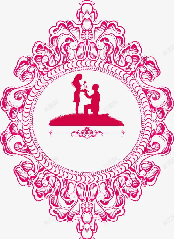 婚礼logo图标png_新图网 https://ixintu.com logo设计 婚庆 婚礼 婚礼logo 求婚 结婚 花纹图案