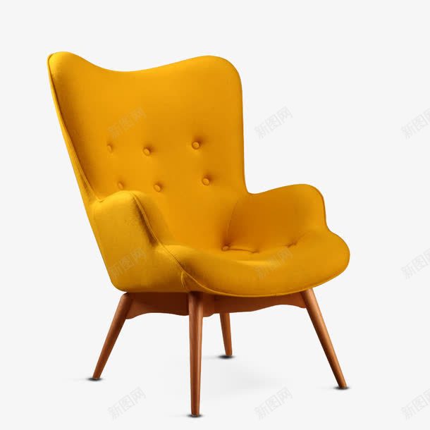 师椅子png免抠素材_新图网 https://ixintu.com 创意家具 坐位 坐席 小熊椅子 座位 花瓣椅 设计师家具