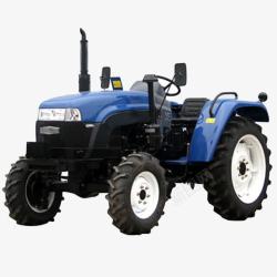 农机设备深蓝色农作拖拉机农机高清图片