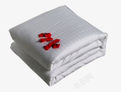 纯棉蚕丝枕头纯棉手工蚕丝被高清图片