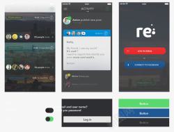 手机APP界面素材