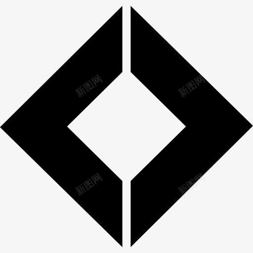 菱形图标png_新图网 https://ixintu.com 几何 形状 形象 抽象 菱形