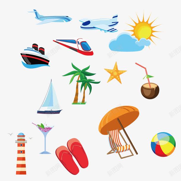 夏日海滩度假png图片免费下载 素材7izqqujuq 新图网 夏日海滩度假png图片免费下载 素材7izqqujuq 新图网
