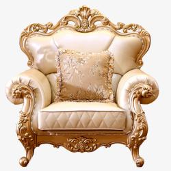 宫廷风背景欧式宫廷风软包椅子高清图片