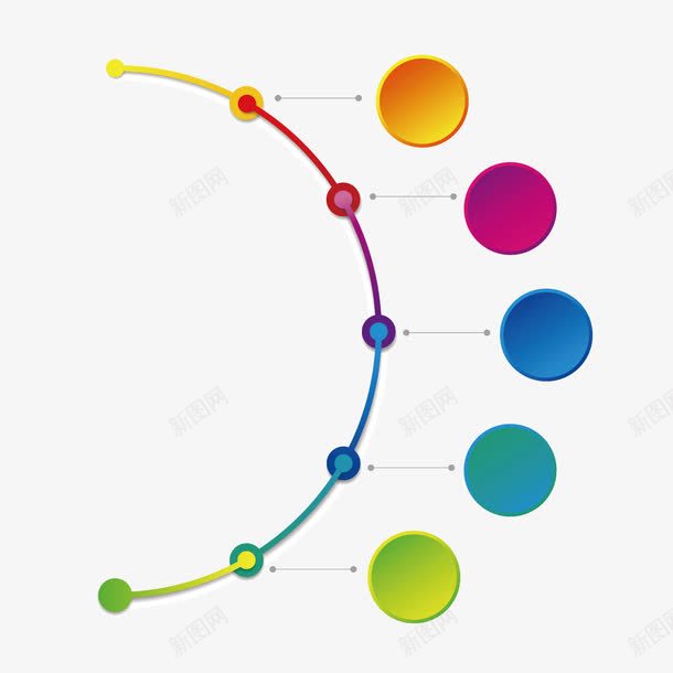 半圆形活动时间轴png免抠素材_新图网 https://ixintu.com 半圆形 时间轴 活动 活动时间轴