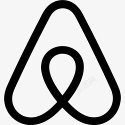 Airbnb品牌租赁图标高清图片