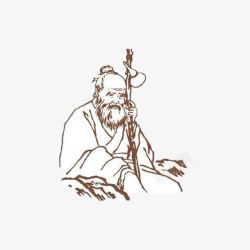 华佗华佗在世中医名家肖像高清图片