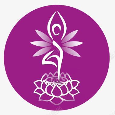 佛语瑜伽logo图标图标