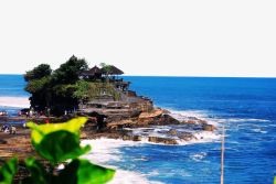 度假圣地巴厘岛之海神庙美景高清图片