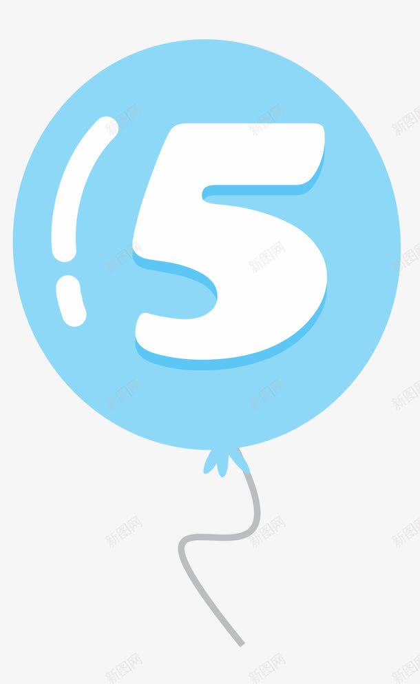 数字气球5png免抠素材_新图网 https://ixintu.com 卡通气球 彩色气球 数字 气球数字 水晶数字 矢量气球 立体数字 糖果数字 蓝色 钻石数字
