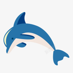海豚logo卡通海豚动物高清图片